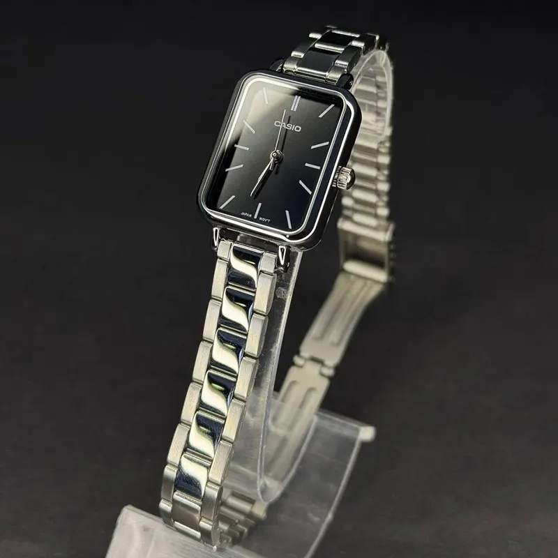 Casio Enticer Quartz Black Dial Ladies Watch- LTP-V009D-1E